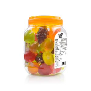 25pcs Square Jar Jelly Fruits