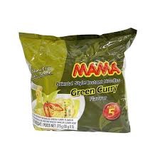 Instant Noodles Green Curry Flavour