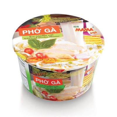 Bowl Instant Noodle Pho Ga