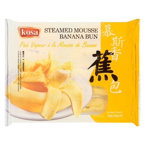 Frz Steamed Mousse Banana Bun
