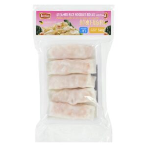 Frz Steamed Rice Noodles Rolls with Prawn