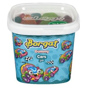 Gummy Cars Tubs 24pc