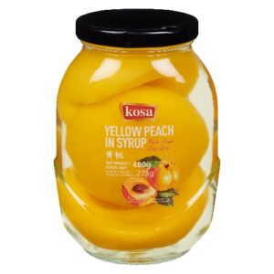 Yellow Peach Glass