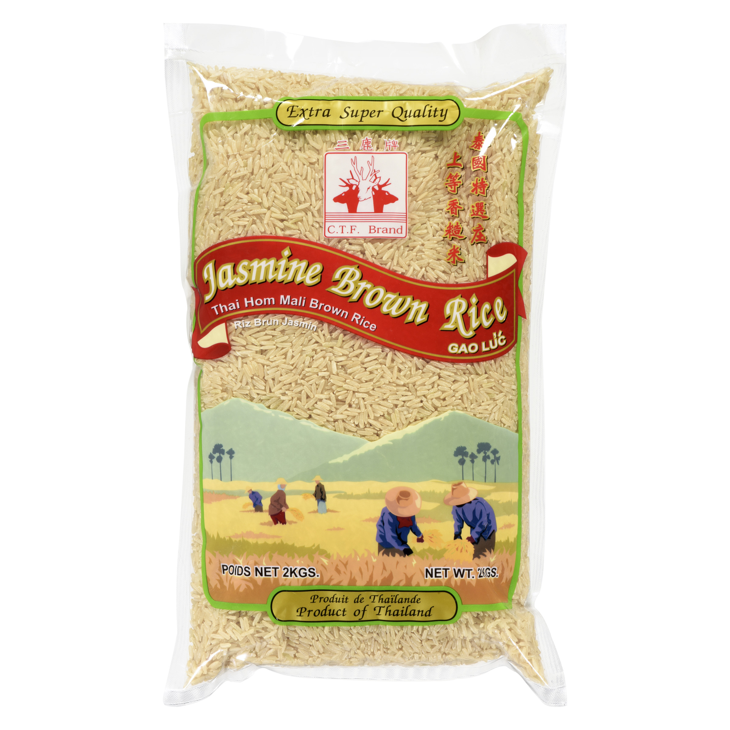 Jasmine Cargo Rice (brown)