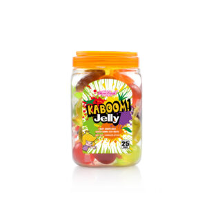 25pcs Square Jar Jelly Fruits