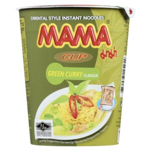Instant Noodles Cup Green Curry Flavour