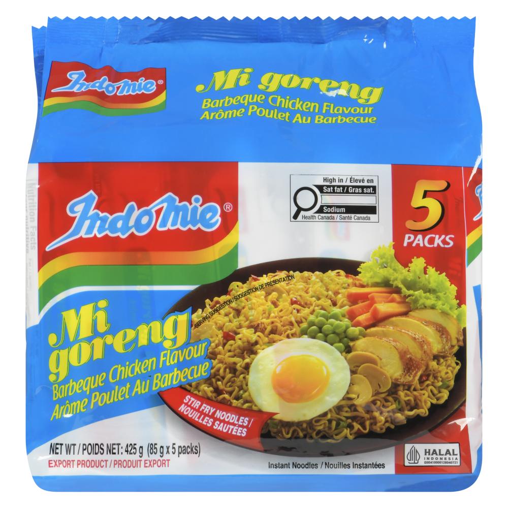 Instant Noodles Mi goreng BBQ Chicken (5 PACK)