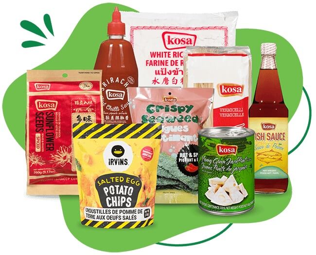 Authentic Asian Products for Grocery and Restaurant