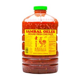 Sambal Oelek Ground Fresh Chili Paste 136 oz.
